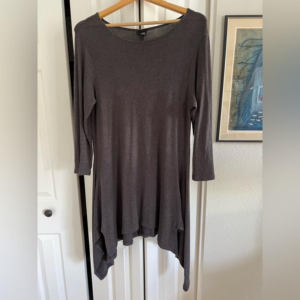 Lisa Bayne dress/tunic, size S, flowy and roomy, lagenlook style.